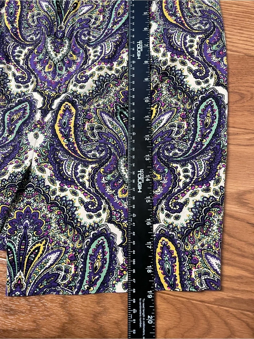 J.Crew Pencil Skirt Women’s Sz 4 Multicolor Paisley Print Classic Bohemian